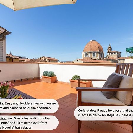 Damasco Penthouse With Terrace Near The Duomo Apartment Florence Exterior photo